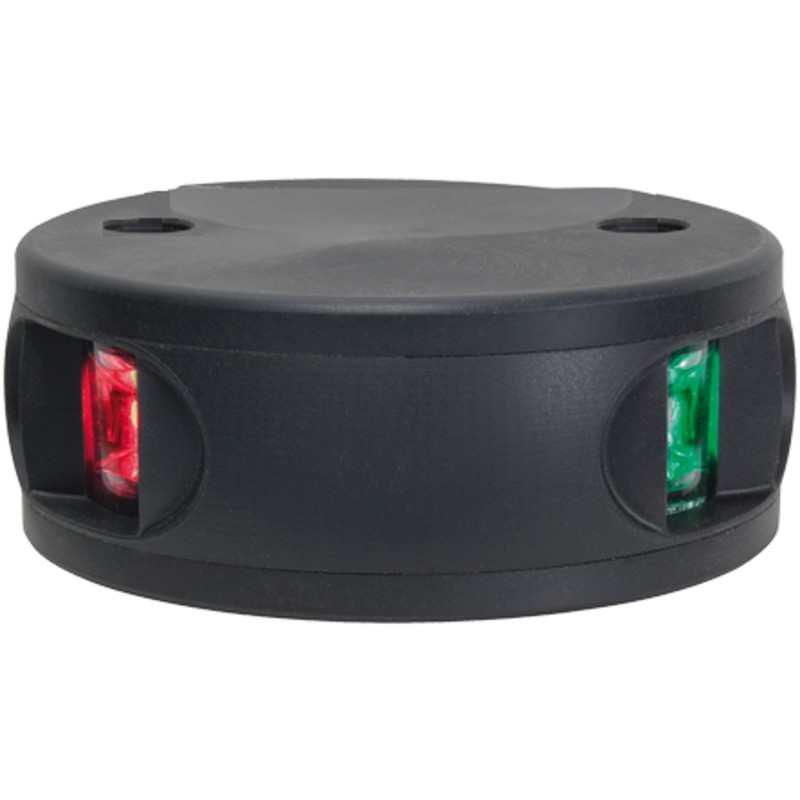 Lampa nawigacyjna S34 dziobowa dwusektorowa LED - 12/24V obudowa czarna