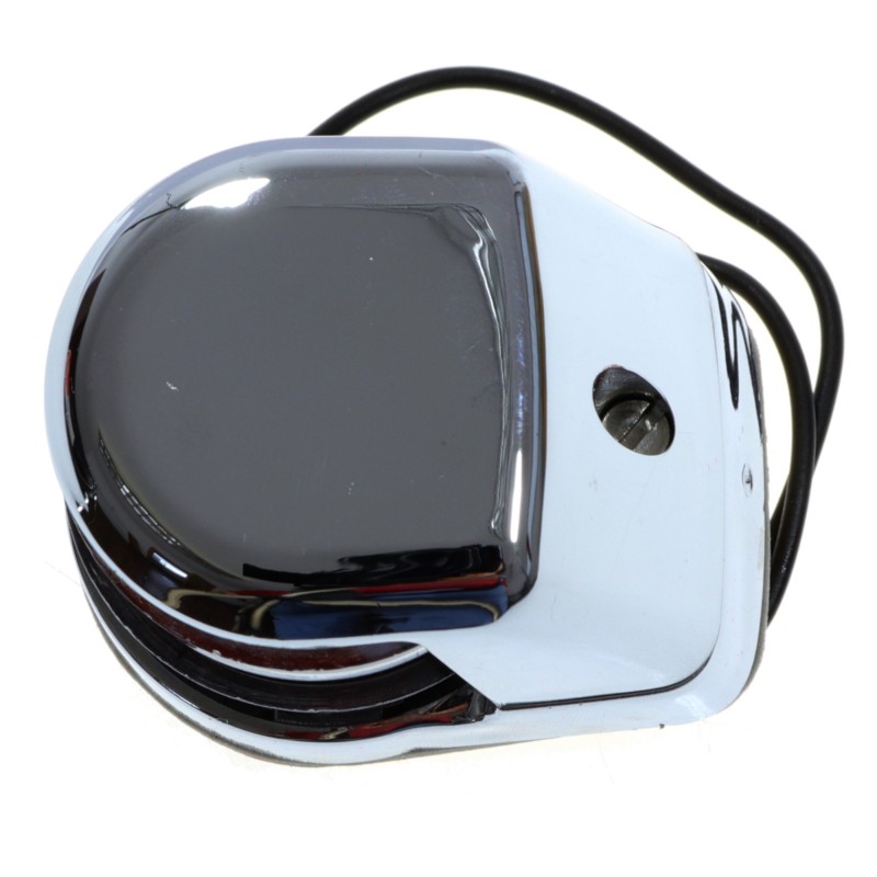 LAMPA NAWIGACYJNA DZIOBOWA DWUSEKTOROWA DO 12m - 12V FAROS OBUDOWA CHROMOWANA (X) — zdjęcie 3