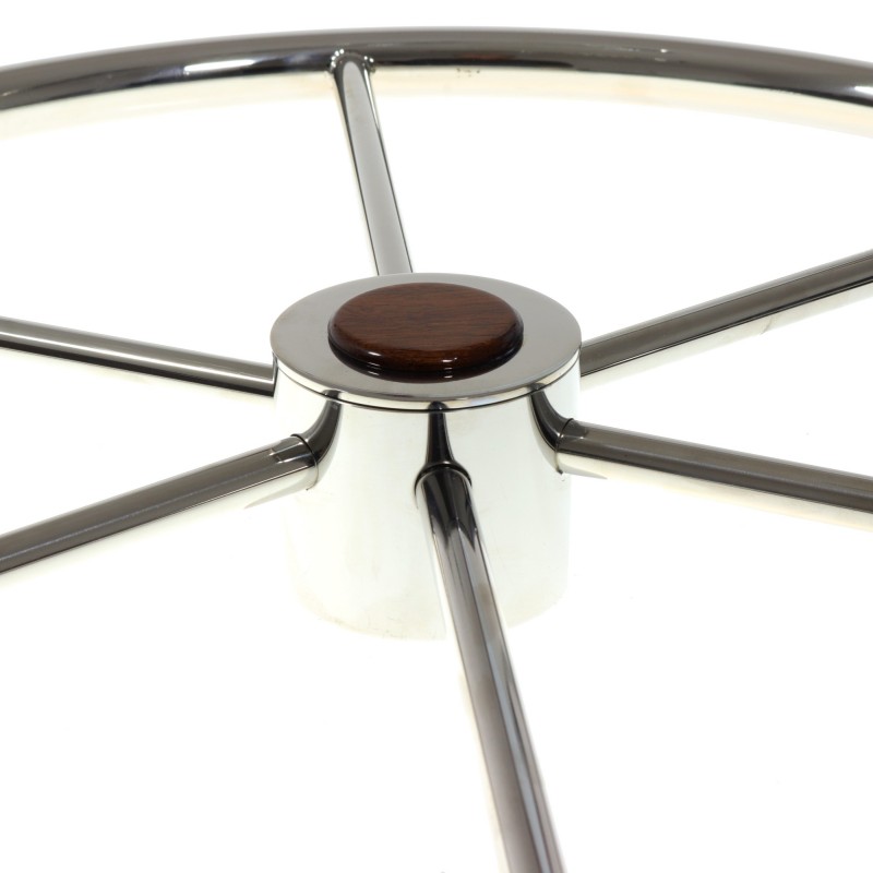 Koło sterowe 6-SPOKE stal nierdzewna 100CM — zdjęcie 3