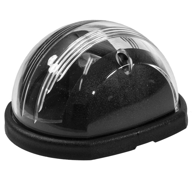 LAMPA NAWIGACYJNA MASZTOWA SILNIKOWA DO 12m - 12V CRYSTAL OBUDOWA CZARNA (X) — zdjęcie 2