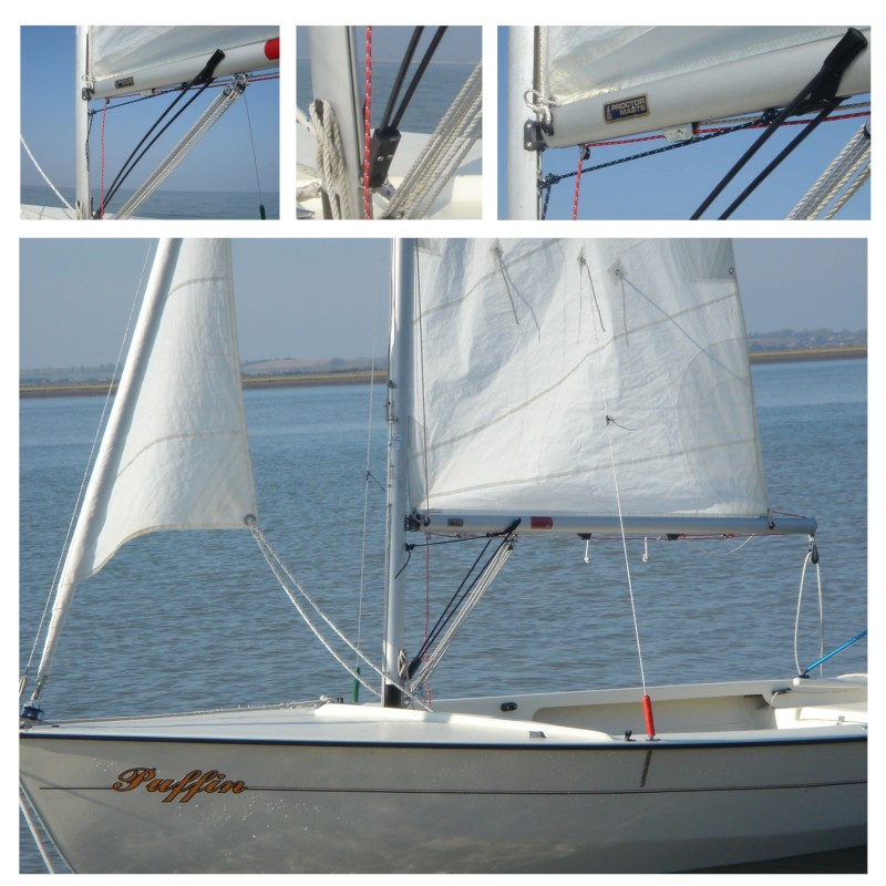 Obciągacz bomu do dinghy — zdjęcie 3