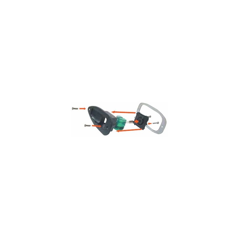 LAMPA NAWIGACYJNA BURTOWA ZIELONA DO 12m - 12V EYE OBUDOWA CZARNA — zdjęcie 4