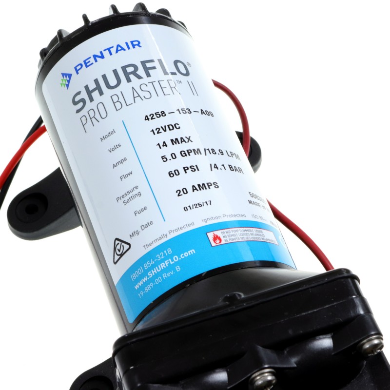 Pompa wody ciśnieniowa 12V 18.9L/MIN 60PSI pro blaster II ultimate 5.0 oem — zdjęcie 2