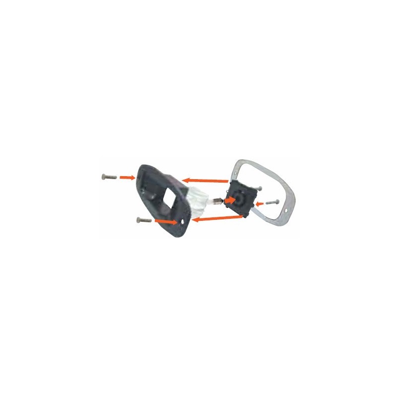 LAMPA NAWIGACYJNA RUFOWA DO 12m - 12V EYE OBUDOWA CZARNA — zdjęcie 3