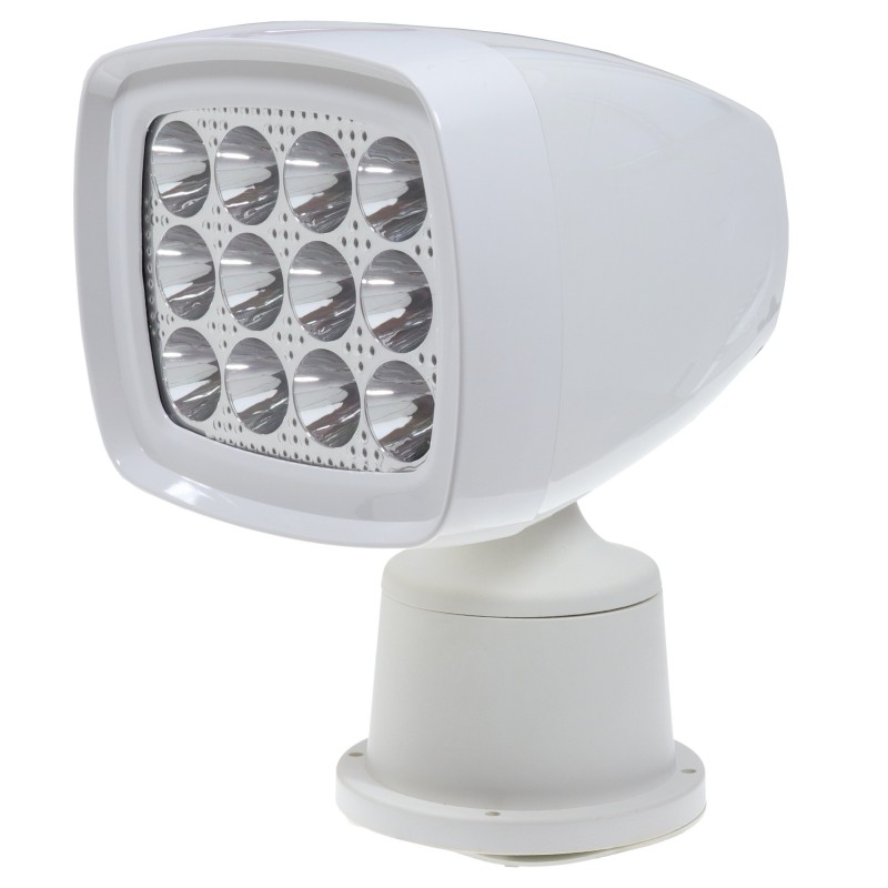 REFLEKTOR SZPERACZ LED - 10-30V - 12x5W - IP67 - BIAŁY - Z PILOTEM BEZPRZEWODOWYM — zdjęcie 3