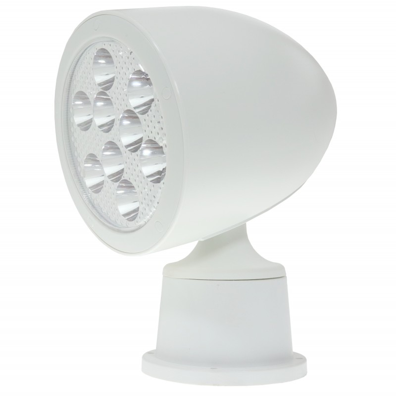 REFLEKTOR SZPERACZ LED - 10-30V - 9x5W - IP67 - BIAŁY - Z PILOTEM BEZPRZEWODOWYM — zdjęcie 2