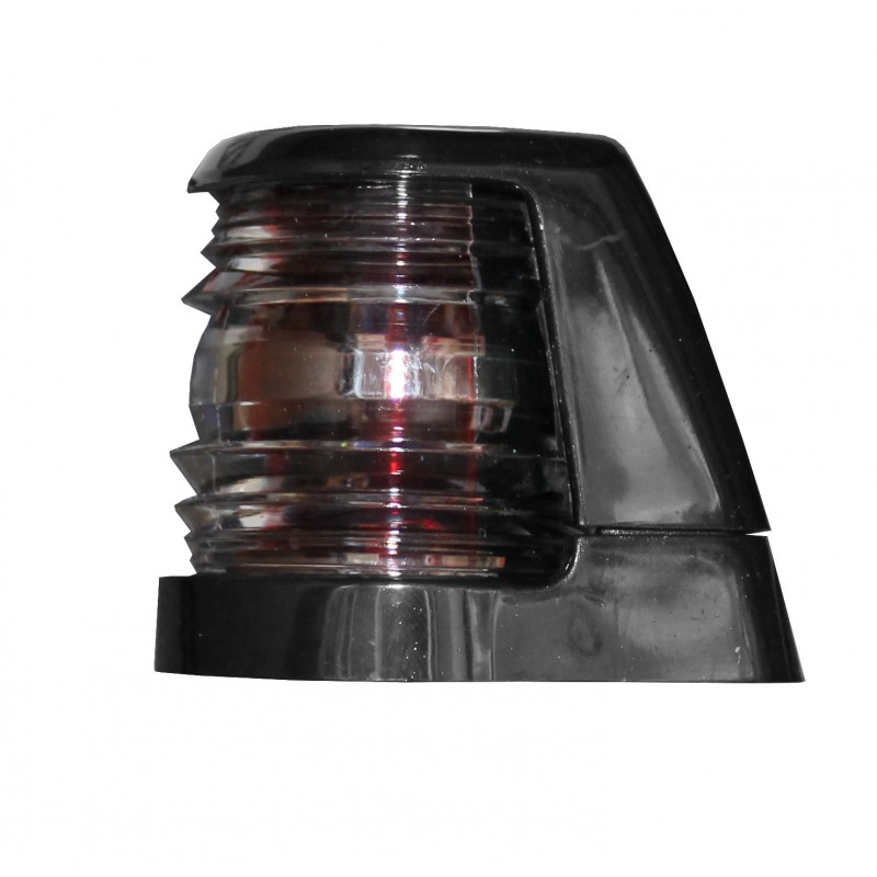 LAMPA NAWIGACYJNA DZIOBOWA DWUSEKTOROWA DO 12m - 12V FAROS OBUDOWA CZARNA (W) — zdjęcie 2