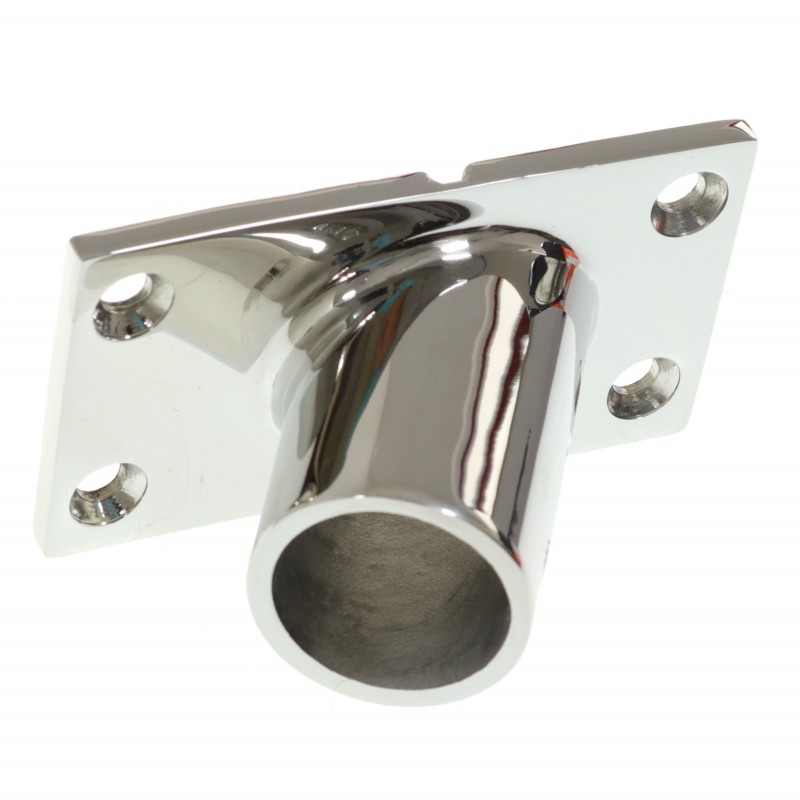 Uchwyt relingu rectangular 45DEG D22MM — zdjęcie 2