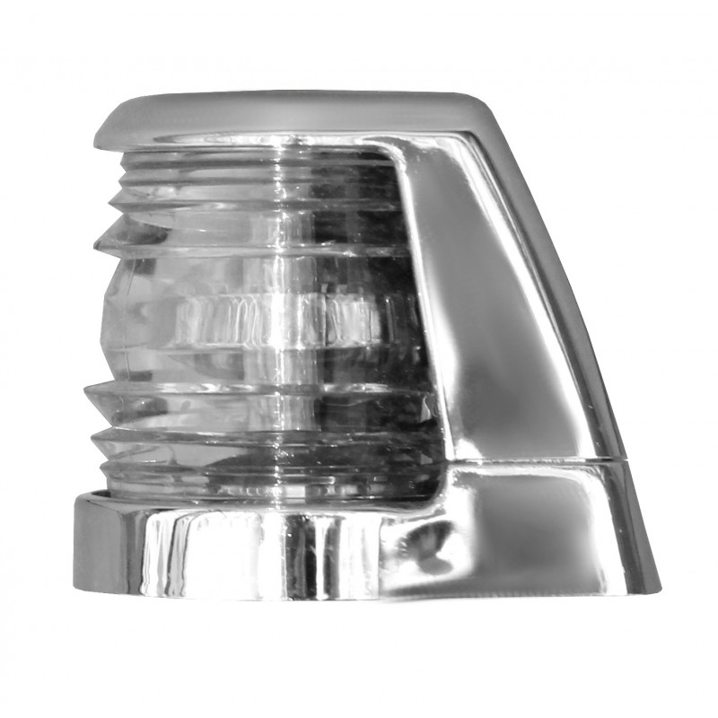 LAMPA NAWIGACYJNA MASZTOWA SILNIKOWA DO 12m - 12V FAROS OBUDOWA CHROMOWANA (X) — zdjęcie 2