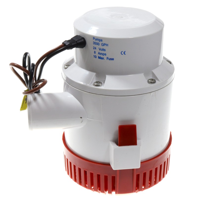 Pompa zęzowa 24V 3500GPH D40MM 220L/MIN — zdjęcie 2