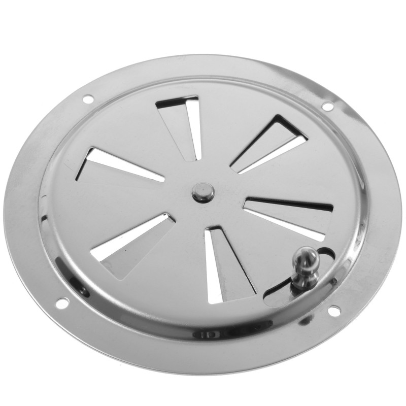 Kratka wentylacyjna D125 side, S/S A2 — zdjęcie 2