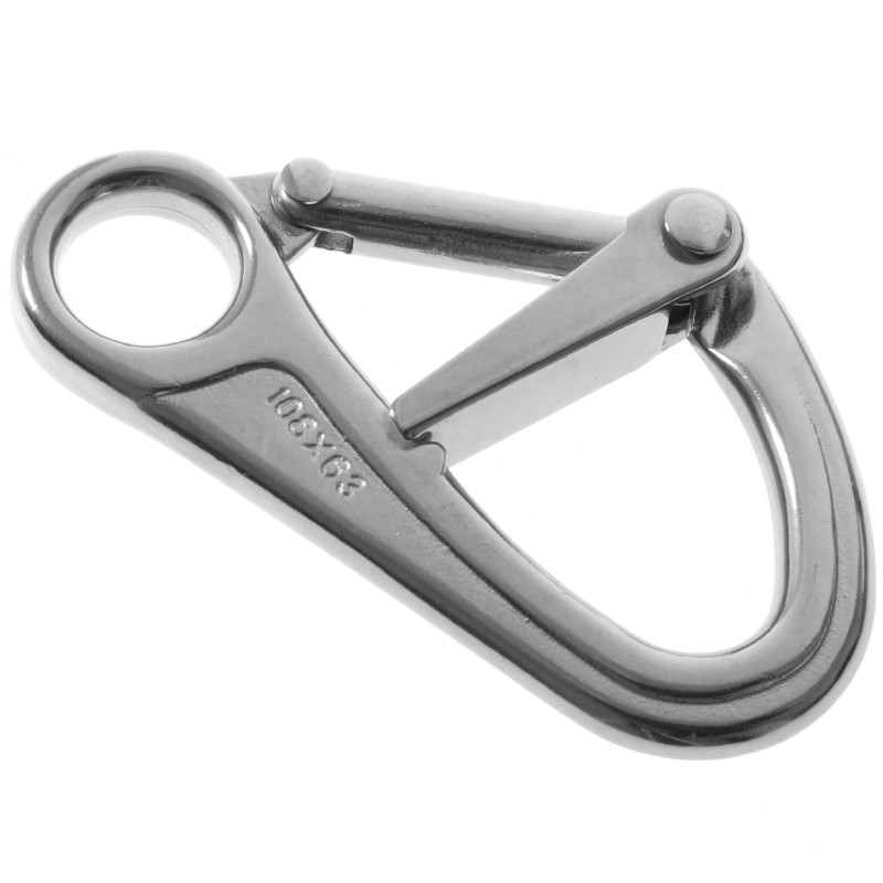 Karabińczyk SS rigging screw - pelican hook, L110MM — zdjęcie 2