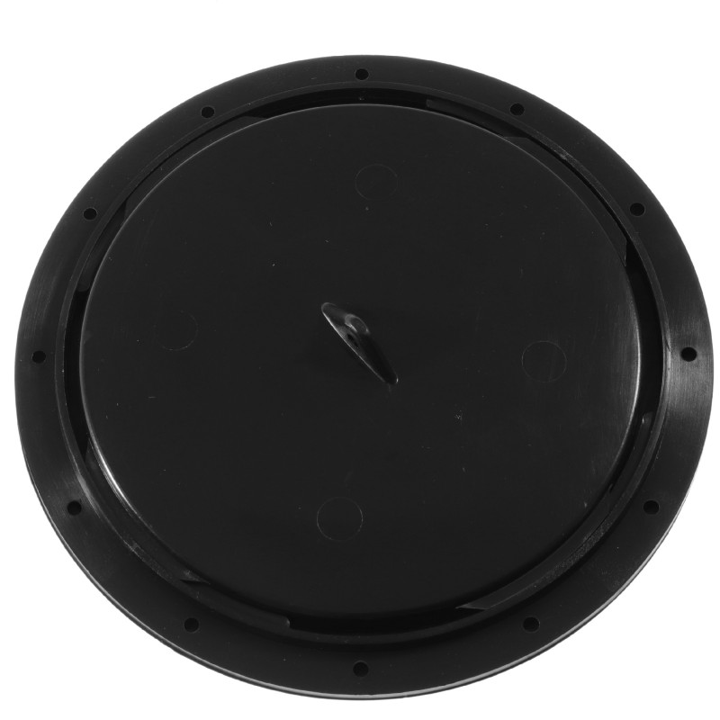 Pokrywa inspekcyjna 160MM czarna (W) (X) — zdjęcie 2