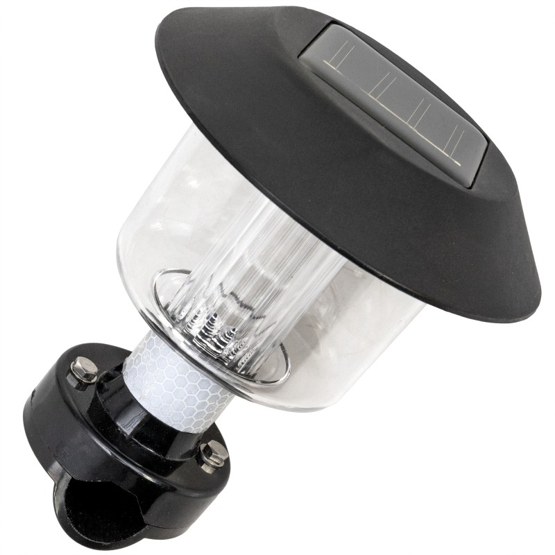 Lampa solar reling