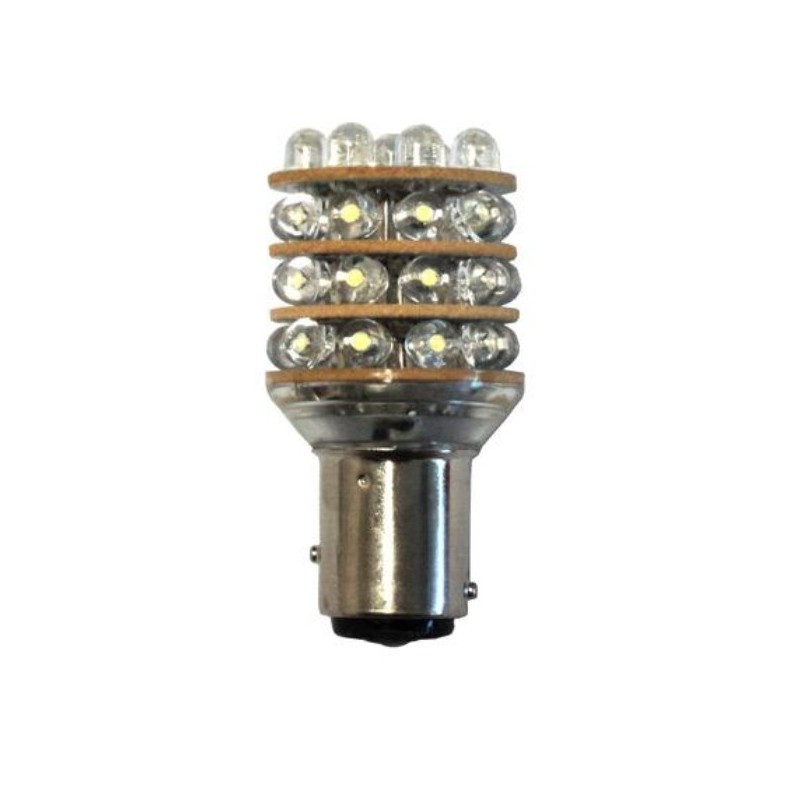 Żarówka LED 12V, BAY15D, cool while — zdjęcie 2
