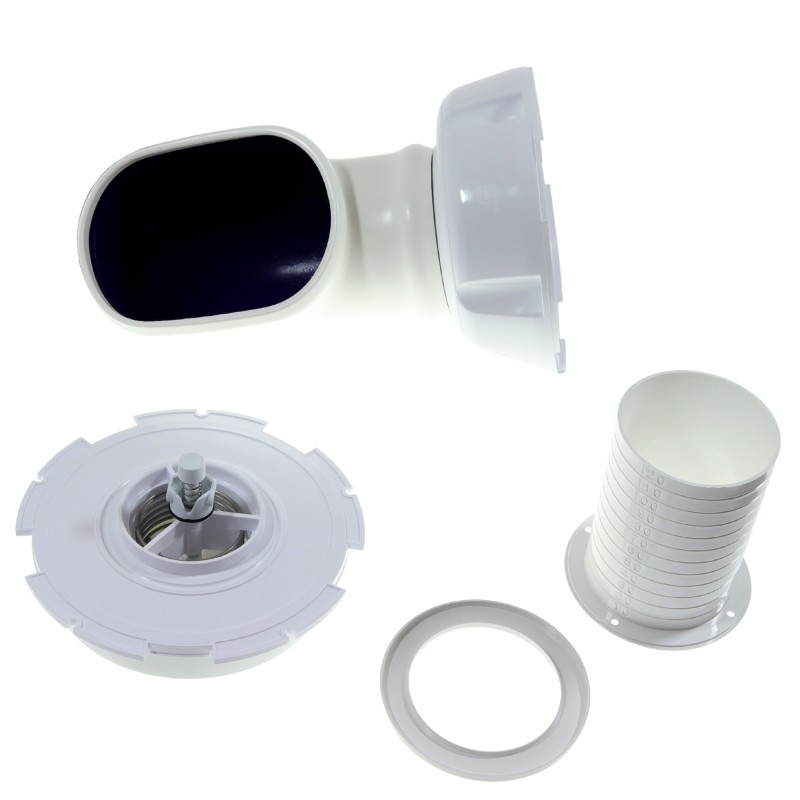 Wentylator pokładowy cool'n dry dorade box blue H295 D100 — zdjęcie 2