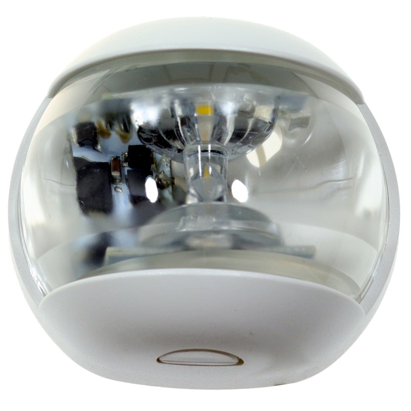 Lampa nawigacyjna masztowa silnikowa LED - 12/24V orsa pro, obudowa biała — zdjęcie 2
