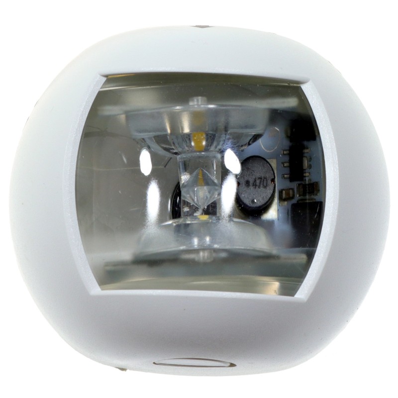 Lampa nawigacyjna rufowa LED - 12/24V orsa pro, obudowa biała — zdjęcie 2