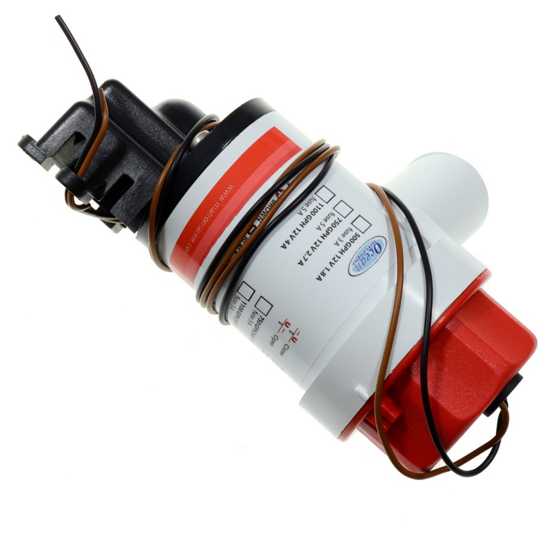 Pompa zęzowa 24V 1100GPH D29MM low 75L/MIN — zdjęcie 3