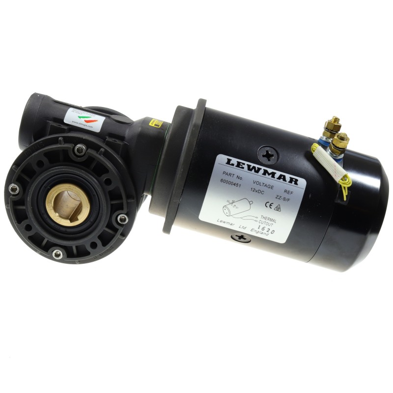 Silnik windy V3 12V 1000W z przekładnią — zdjęcie 2