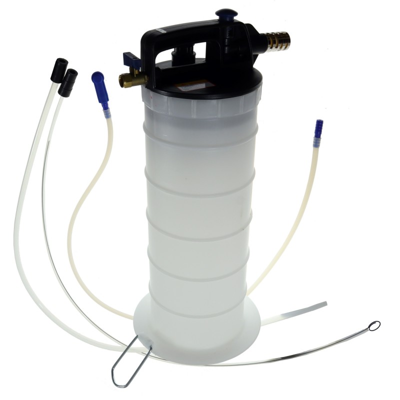 Pompa do oleju 5,5 L, pneumatyczna — zdjęcie 2