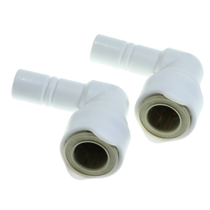 Złączka kolanko 15MM/STEM - 2 szt. (X)