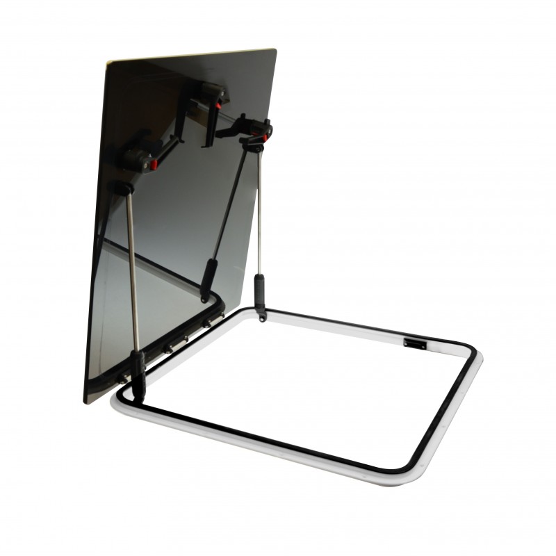 Luk flush GEN.3 70 - F3G - ciemno szara szyba - ehd - 697MMX697MM — zdjęcie 4