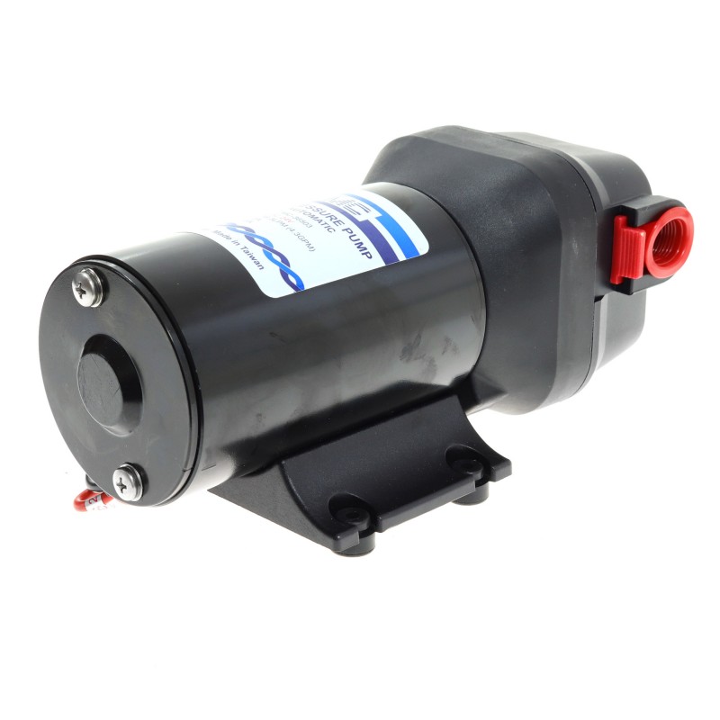 Pompa wody ciśnieniowa 24V 16.3L/MIN 40 psi + zestaw do mycia pokładu — zdjęcie 4