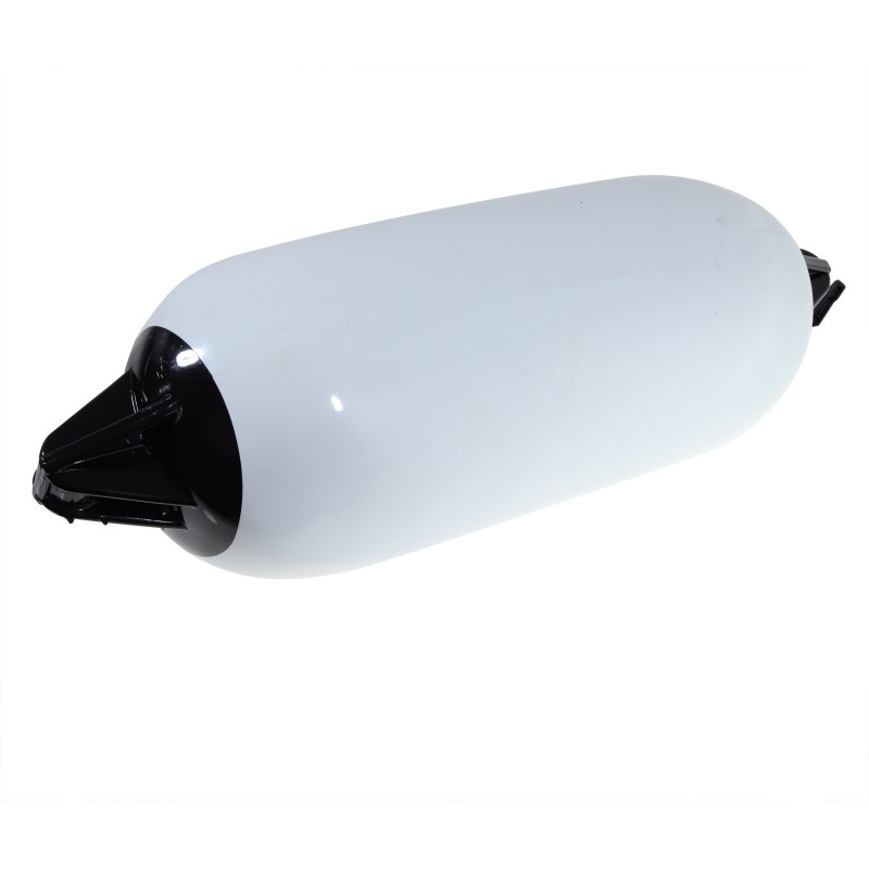 Odbijacz plastimo - 21X64CM - biały, czarny top, wzmocniony — zdjęcie 5