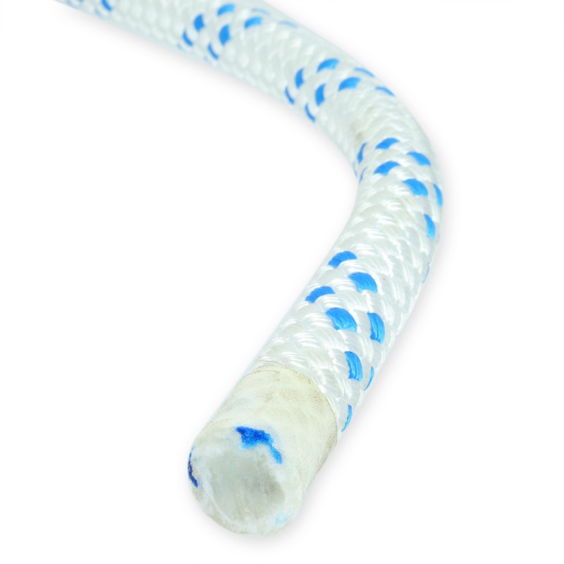 Lina XM braid szotowa 18MM biało-niebieska poliester — zdjęcie 2