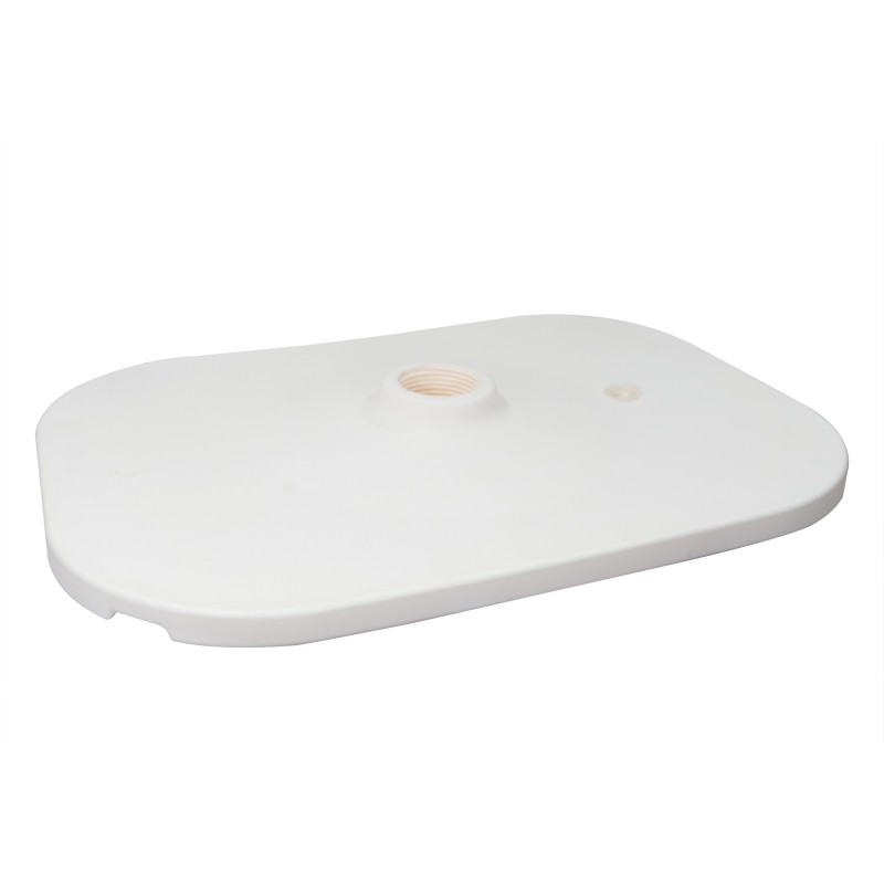 Blat stołu biały rectangular 700X500 polyethylen — zdjęcie 3