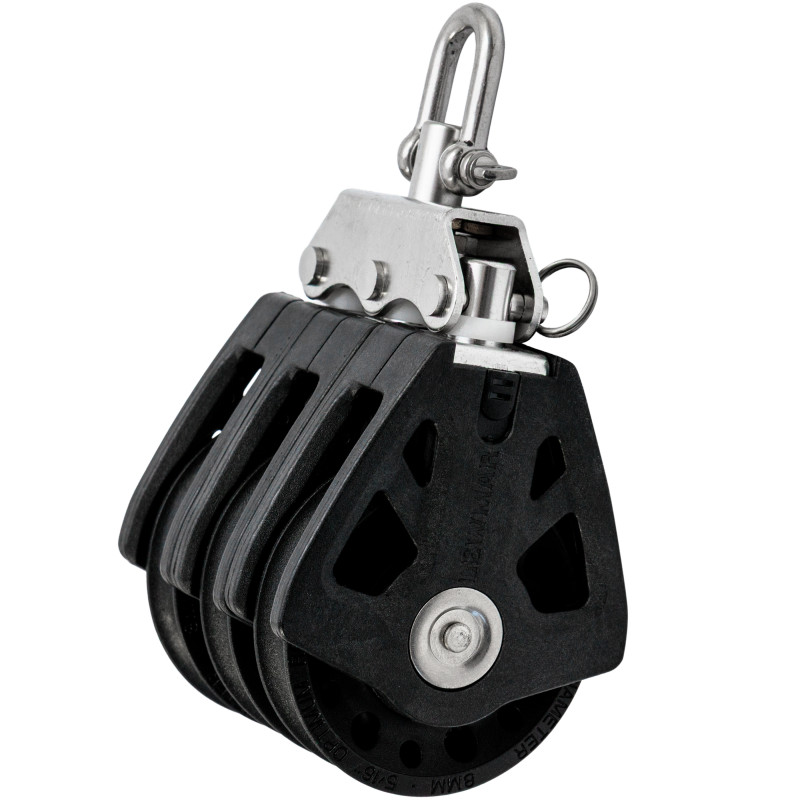 BLOK SYNCHRO 60 POTRÓJNY 8-10MM CZARNY