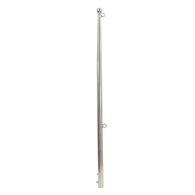 Flagsztok L61CM D20MM, stal nierdzewna — zdjęcie 2