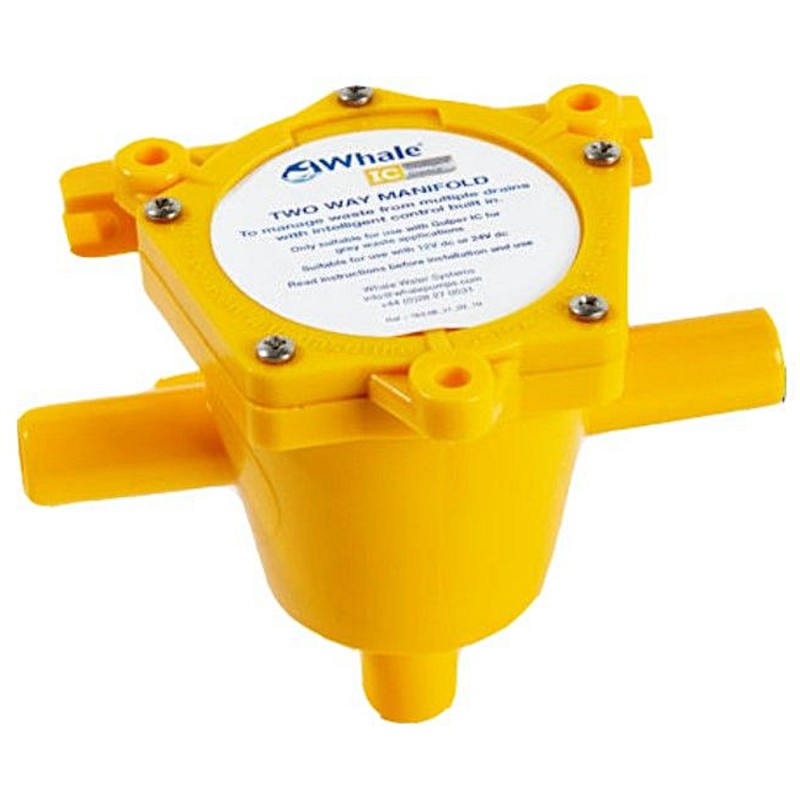 Kolektor odpływowy dwudrożny whale IC manifold 3/4" - 4M — zdjęcie 2