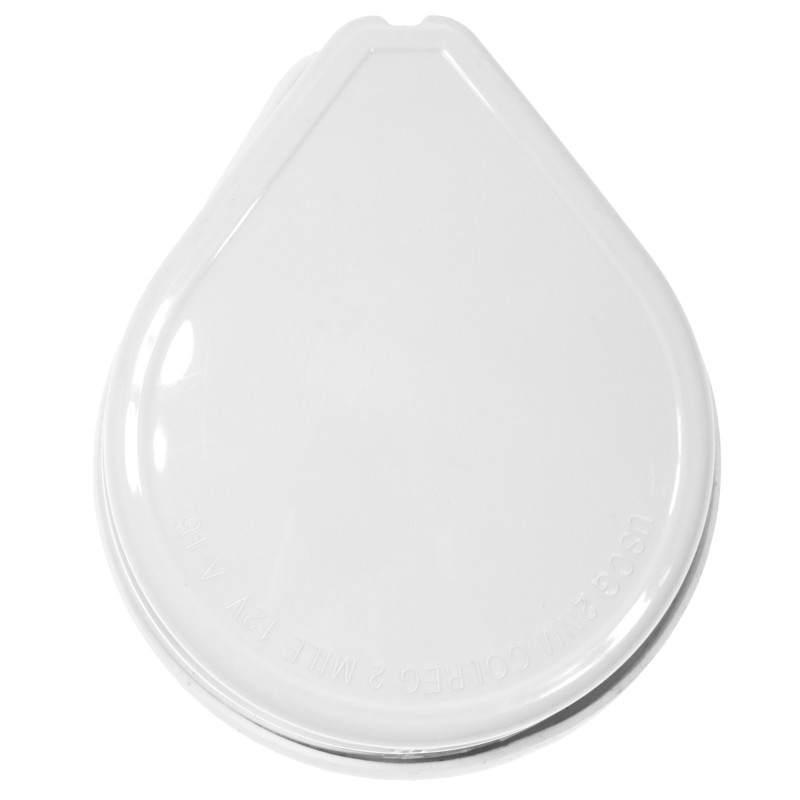 Lampa nawigacyjna dziobowa dwusektorowa LED - 12V obudowa biała (X) — zdjęcie 2