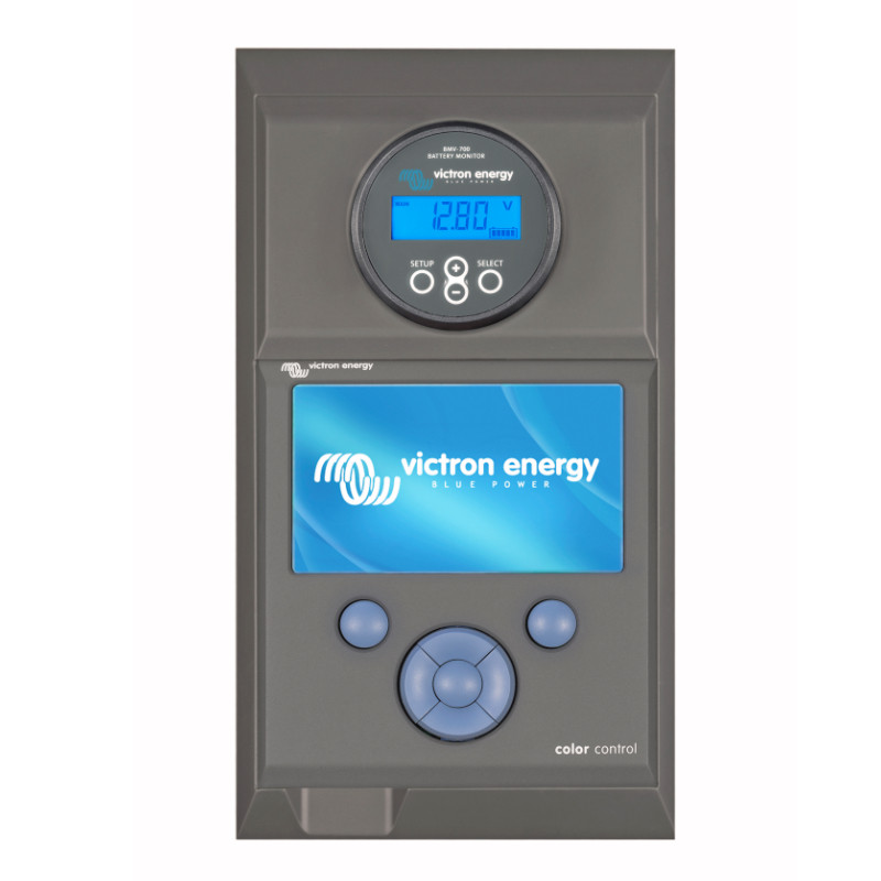 Wall mount enclosure for Color Control GX and BMV or MPPT Control — zdjęcie 3