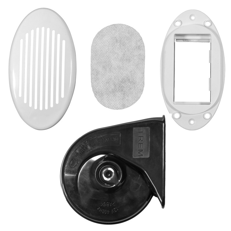 Sygnał dźwiękowy 12V flush biały 9003 — zdjęcie 6