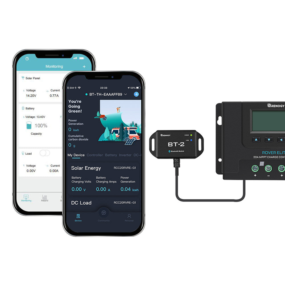 Moduł Bluetooth Renogy BT-2 do portu RS485 (RCM-BT2) — zdjęcie 5