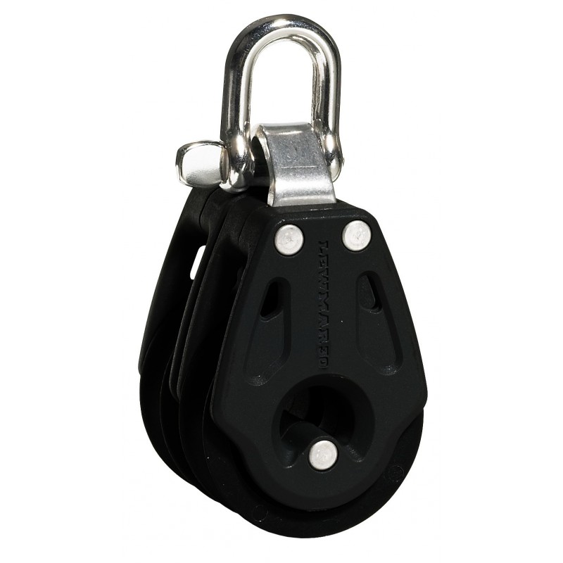 BLOK SC 40MM DOUBLE 10MM CZARNY