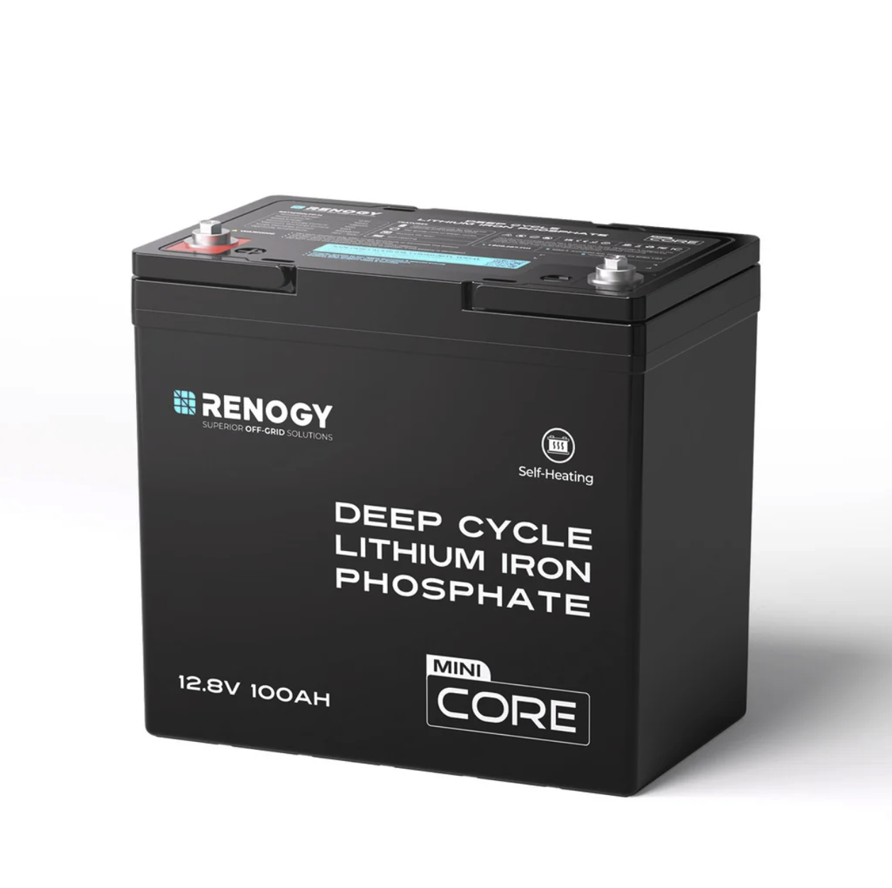 Akumulator litowy Renogy 12V 100Ah z funkcją samonagrzewania