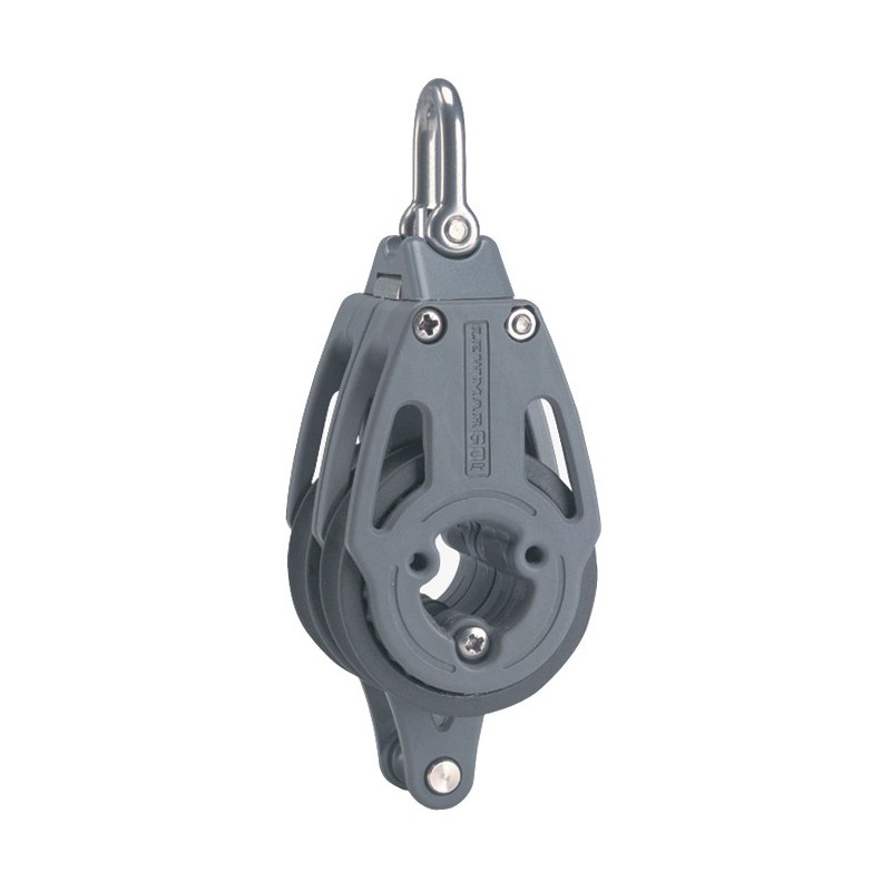 BLOK SC 60MM DOUBLE BKT 12MM (W) (X)