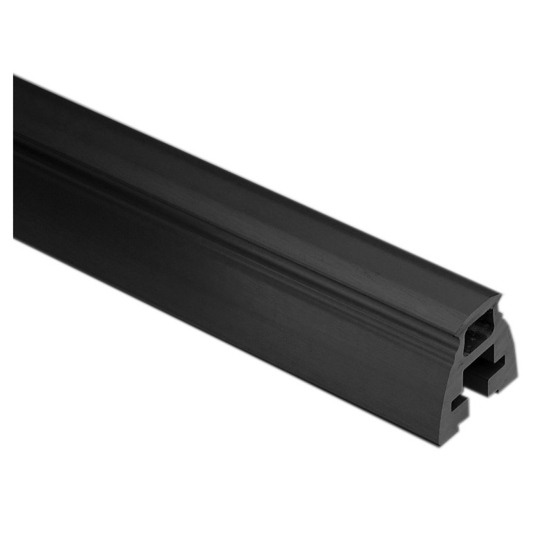 SZYNA BEAM ROZMIAR 2, DŁUGOŚĆ 1.0M CZARNA