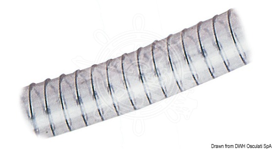 Wąż spiralny wzmocniony 45 x 58 mm
