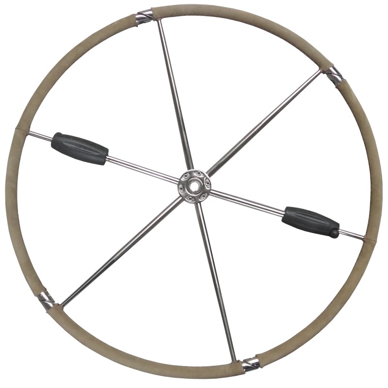KOŁO STEROWE SKŁADANE 1066MM SKÓRA 6 SZPRYCH