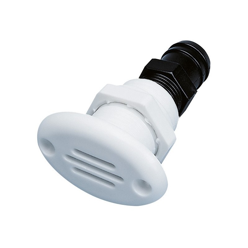 Odpowietrzenie oval proste D25MM zbiornika szarej wody