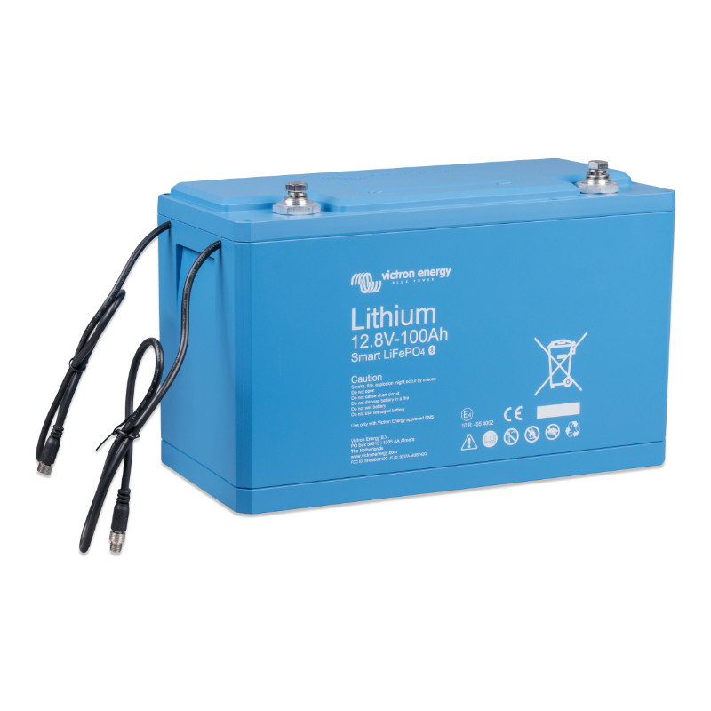 LiFePO4 battery 12,8V/100Ah - Smart — zdjęcie 4
