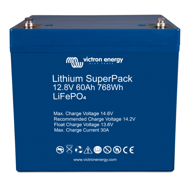 Lithium SuperPack 12,8V/60Ah (M6) — zdjęcie 2