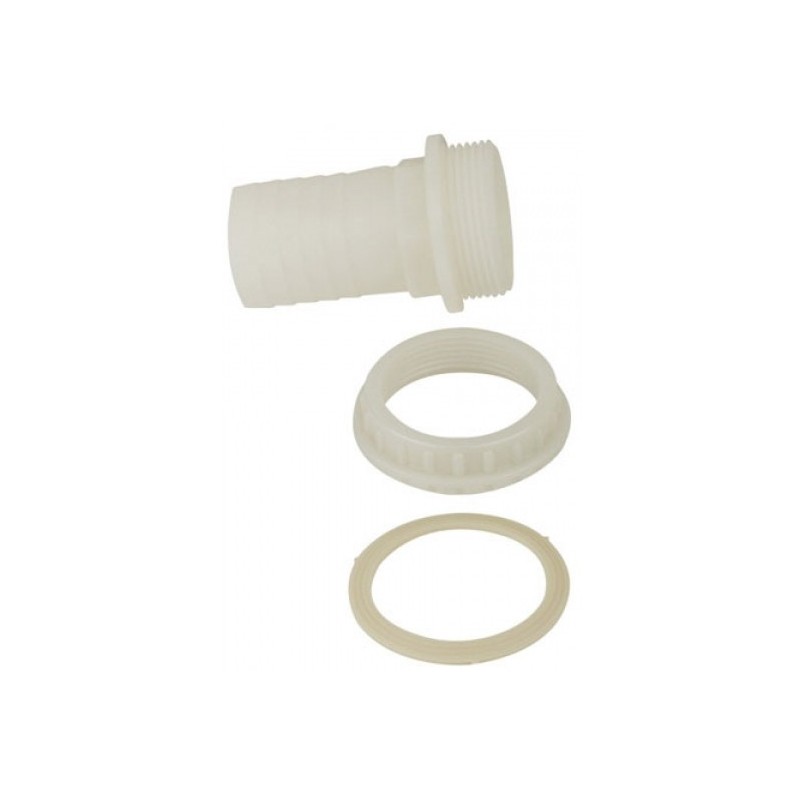 Złączka do zbiornika prosta gwint 1 1/2' wąż 38MM — zdjęcie 2