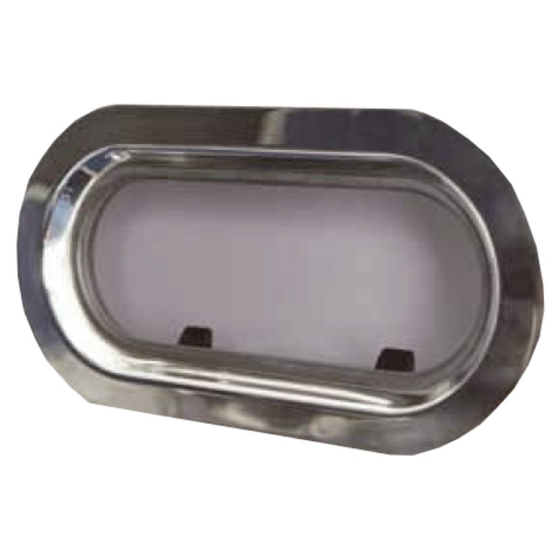 Okno stainless steel rozmiar SS7RE - otwierane -biała ramka - 191MMX425MM — zdjęcie 6
