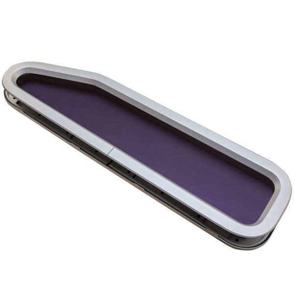* Okno standard ST4L (45) - nieotwierane - kremowa ramka - 195MMX708MM — zdjęcie 2